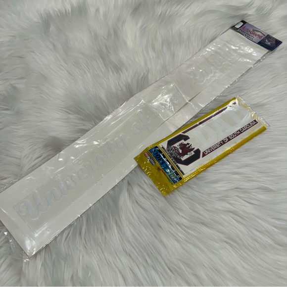 University of South Carolina USC Gamecocks Car Decal Sticker Bundle set of two - Picture 2 of 9